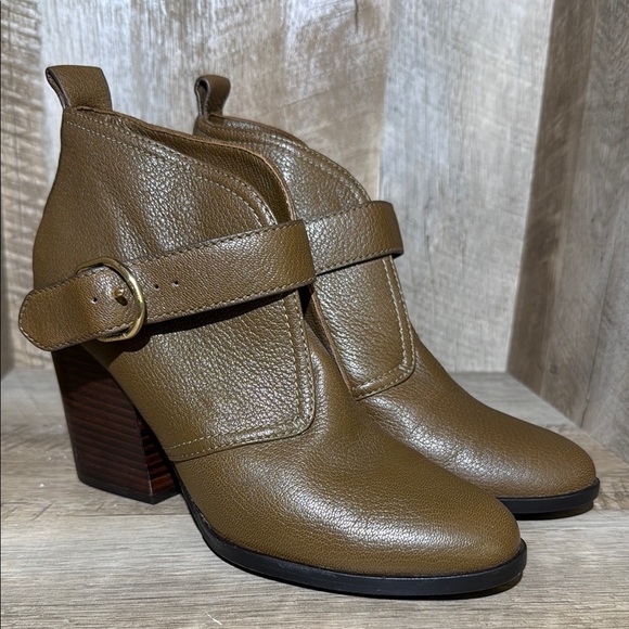 Cole Haan Lily booties Leather Block heel - Picture 1 of 10
